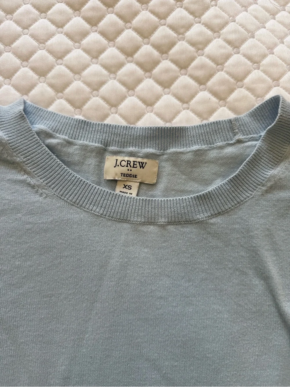J. Crew Light Blue Crewneck Sweatshirt